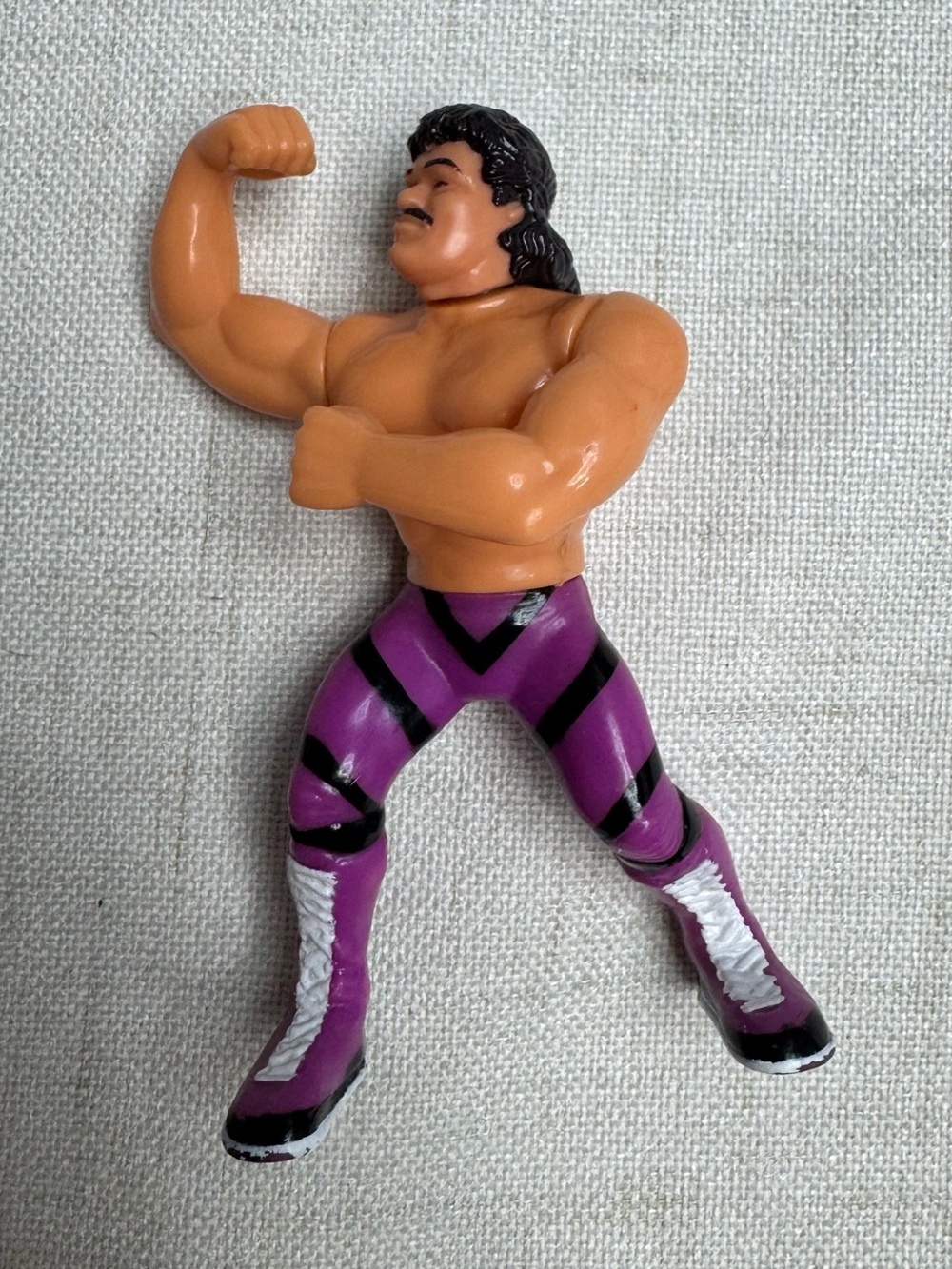 1990 WWF Hasbro Series 1 Ravishing Rick Rude with Rude Awakening Headlock!